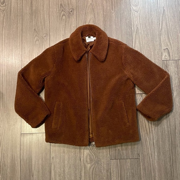 Teddy zipper coat - Picture 1 of 1